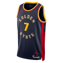 Buddy Hield #7 Maillot Golden State Warriors Navy City Edition