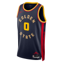 Maillot Gary Payton II #0 Golden State Warriors Navy City Edition