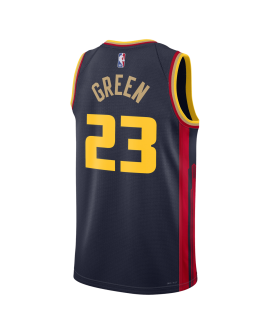 Draymond Green #23 Maillot Golden State Warriors Navy City Edition