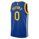 Gary Payton II # 0 Maillot icône bleu royal des Golden State Warriors