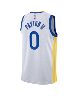 Gary Payton II #0 Maillot de l'association blanche des Golden State Warriors