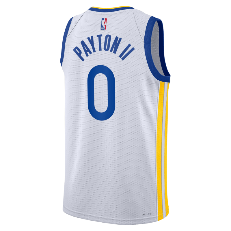 Gary Payton II #0 Maillot de l'association blanche des Golden State Warriors
