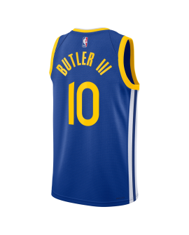 Jimmy Butler III #10 Maillot icône bleu royal des Golden State Warriors