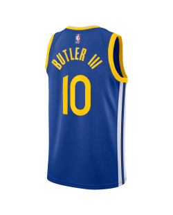 Jimmy Butler III #10 Maillot icône bleu royal des Golden State Warriors