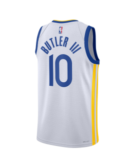 Jimmy Butler III #10 Maillot de l'association blanche des Golden State Warriors
