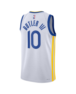 Jimmy Butler III #10 Maillot de l'association blanche des Golden State Warriors
