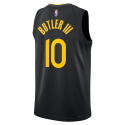 Jimmy Butler III #10 Maillot de déclaration noir des Golden State Warriors