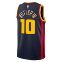 Jimmy Butler III #10 Maillot Golden State Warriors Navy City Edition