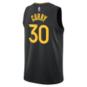 Stephen Curry #30 Maillot de déclaration noir des Golden State Warriors