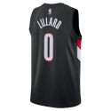 Damian Lillard #0 Portland Trail Blazers Maillot Icône Noir
