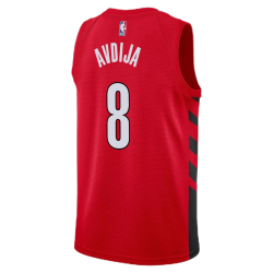 Deni Avdija #8 Maillot de déclaration rouge des Portland Trail Blazers
