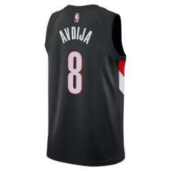 Deni Avdija #8 Portland Trail Blazers Maillot Icône Noir