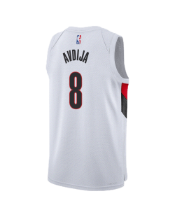 Deni Avdija #8 Maillot de l'association blanche des Portland Trail Blazers