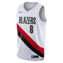 Deni Avdija #8 Maillot de l'association blanche des Portland Trail Blazers