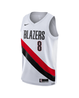 Deni Avdija #8 Maillot de l'association blanche des Portland Trail Blazers