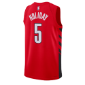 Jrue Holiday #5 Maillot de déclaration rouge Portland Trail Blazers