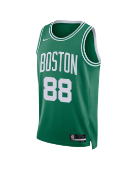Neemias Queta #88 Maillot icône verte des Boston Celtics