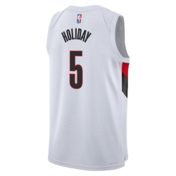 Jrue Holiday #5 Maillot d'association blanc des Portland Trail Blazers