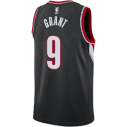 Jerami Grant #9 Portland Trail Blazers Maillot Icône Noir