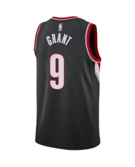 Jerami Grant #9 Portland Trail Blazers Maillot Icône Noir