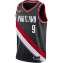 Jerami Grant #9 Portland Trail Blazers Maillot Icône Noir