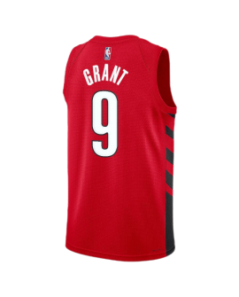Jerami Grant #9 Maillot de déclaration rouge des Portland Trail Blazers