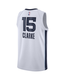 Brandon Clarke #15 Maillot blanc de l'association des Memphis Grizzlies