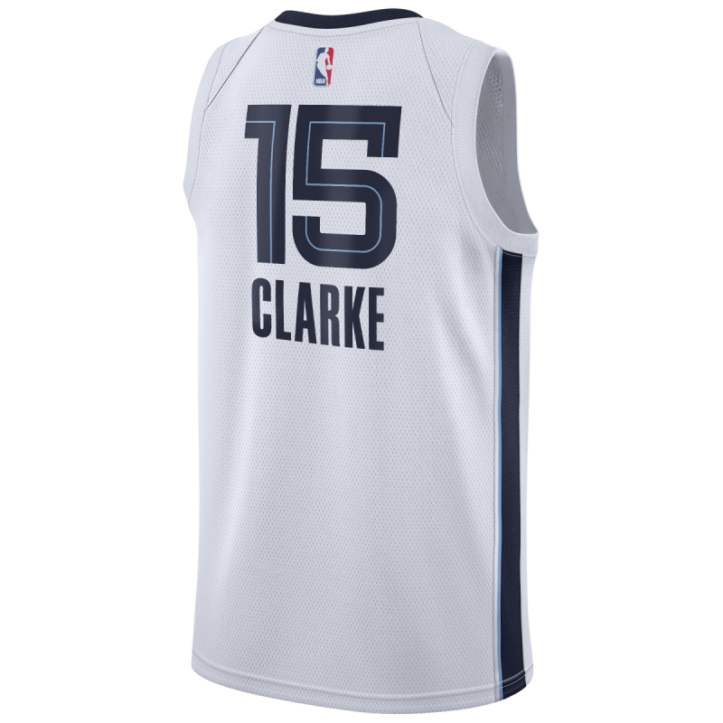 Brandon Clarke #15 Maillot blanc de l'association des Memphis Grizzlies