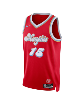 Brandon Clarke #15 Maillot Memphis Grizzlies Red City Edition
