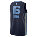 Brandon Clarke #15 Maillot icône de la marine des Memphis Grizzlies