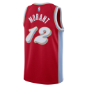 Morant #12 Maillot Memphis Grizzlies Red City Edition