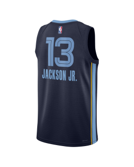 Jaren Jackson Jr. #13 Maillot icône de la marine des Memphis Grizzlies
