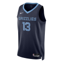 Jaren Jackson Jr. #13 Maillot icône de la marine des Memphis Grizzlies
