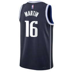 Caleb Martin #16 Maillot de déclaration de la marine des Dallas Mavericks