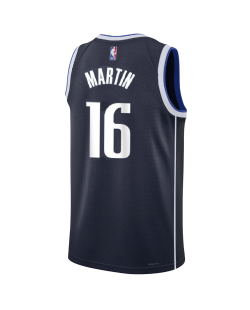 Caleb Martin #16 Maillot de déclaration de la marine des Dallas Mavericks