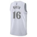 Caleb Martin #16 Maillot Dallas Mavericks White City Edition