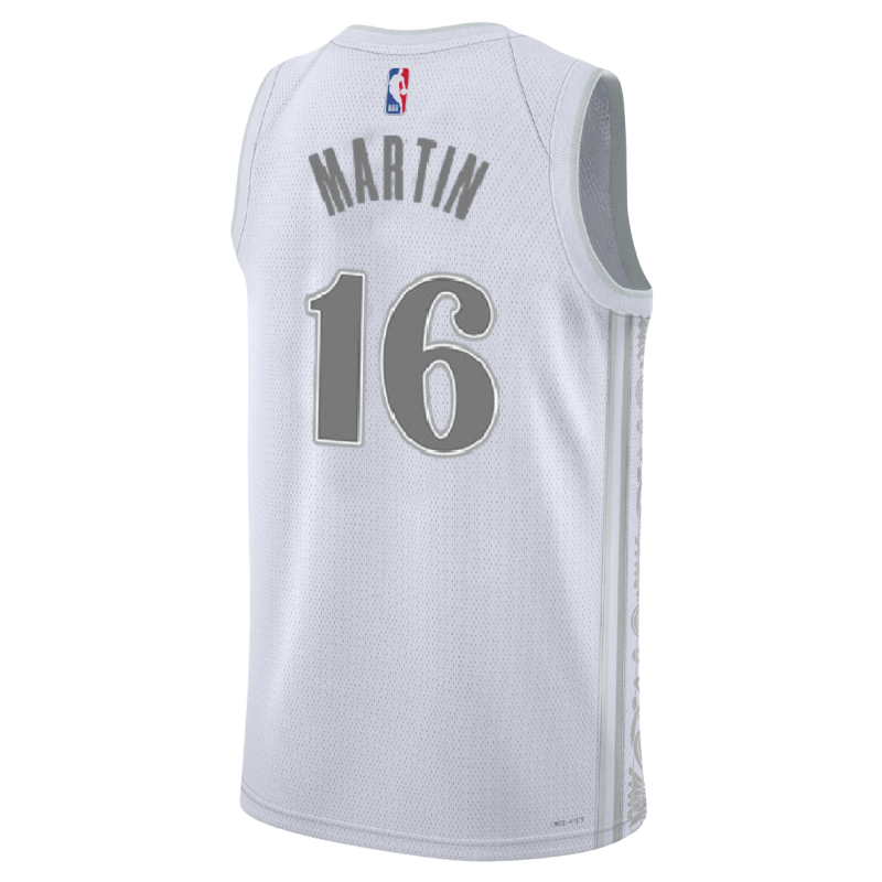 Caleb Martin #16 Maillot Dallas Mavericks White City Edition