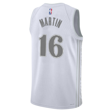 Caleb Martin #16 Maillot Dallas Mavericks White City Edition