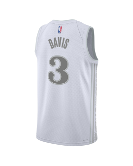 Anthony Davis #3 Maillot Dallas Mavericks White City Edition