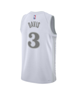 Anthony Davis #3 Maillot Dallas Mavericks White City Edition
