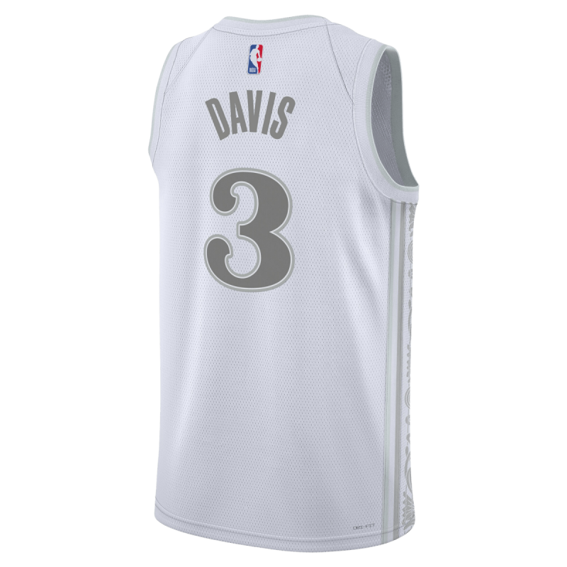 Anthony Davis #3 Maillot Dallas Mavericks White City Edition