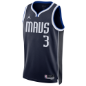 Anthony Davis #3 Maillot de déclaration de la marine des Dallas Mavericks