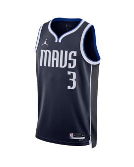 Anthony Davis #3 Maillot de déclaration de la marine des Dallas Mavericks