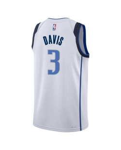 Anthony Davis #3 Maillot de l'association blanche des Dallas Mavericks