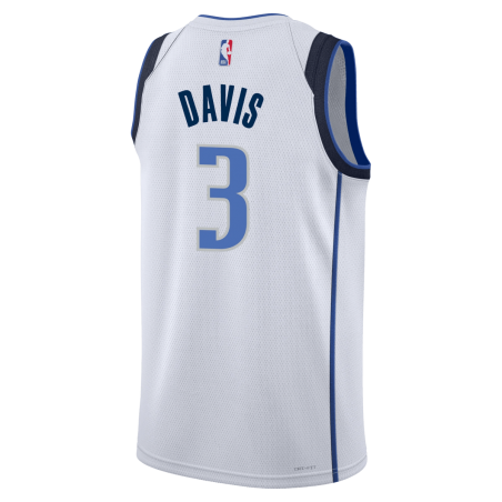 Anthony Davis #3 Maillot de l'association blanche des Dallas Mavericks