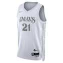 Daniel Gafford #21 Maillot Dallas Mavericks White City Edition
