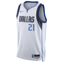 Daniel Gafford #21 Maillot de l'association blanche des Dallas Mavericks