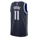 Kyrie Irving #11 Maillot de déclaration de la marine des Dallas Mavericks