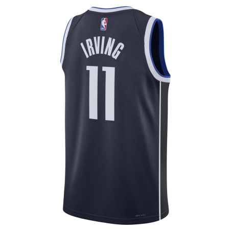 Kyrie Irving #11 Maillot de déclaration de la marine des Dallas Mavericks