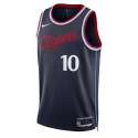 Bogdan Bogdanovic #10 Maillot Icône Marine LA Clippers